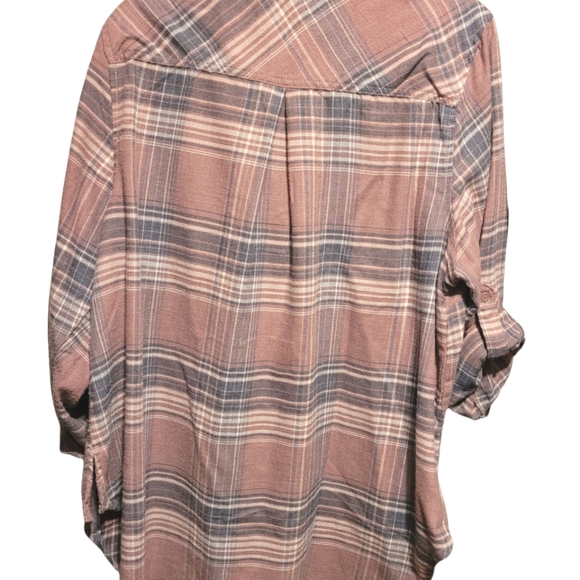 Love and Legend button down plaid size 18 - Picture 2 of 2